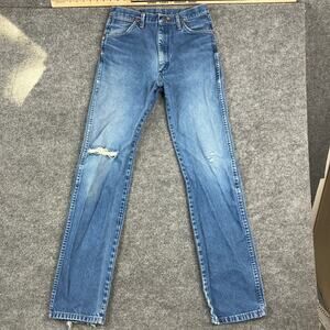 Wrangler Men's Straight Jeans - Blue